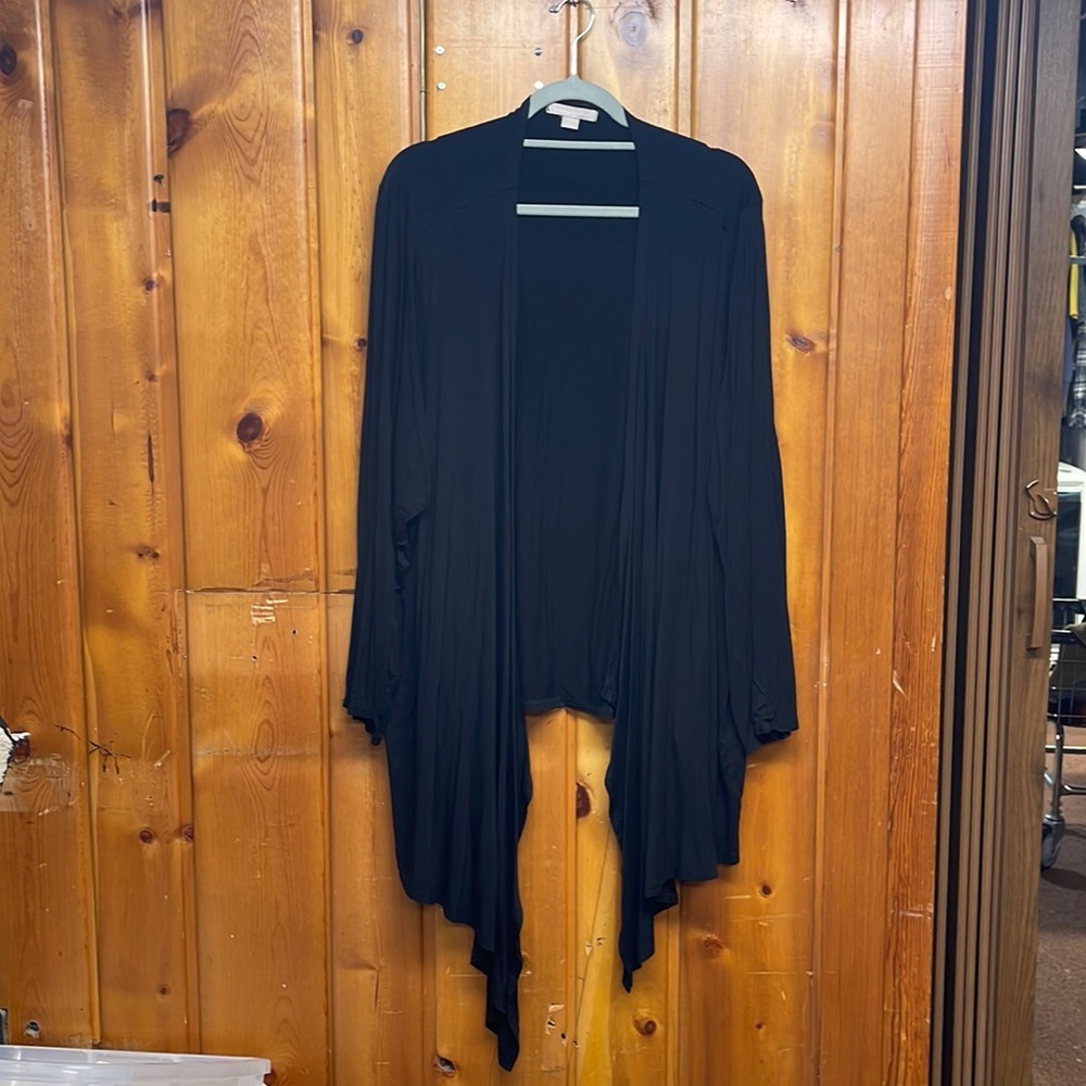 Black cardigan